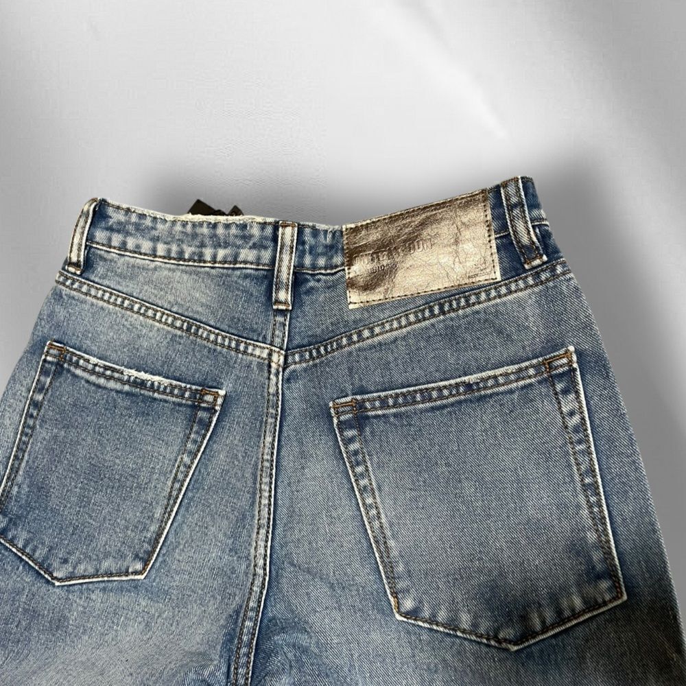 One-Teaspoon‎ Legends High Waist Mom Fit Denim Jeans - Berlin Blue 27 - Picture 10 of 11